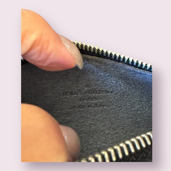 Authentic Louis Vuitton Black Epi Mini Soufflot Pochette | NWOT - Picture 5 of 6